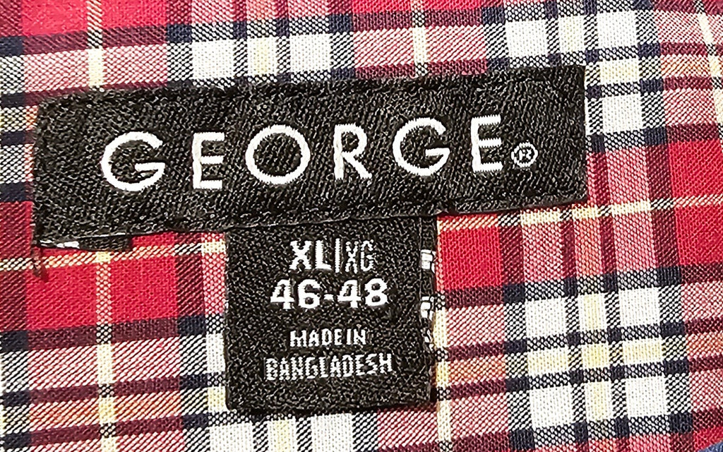 Proverbs 31:25 XLarge Plaid Top