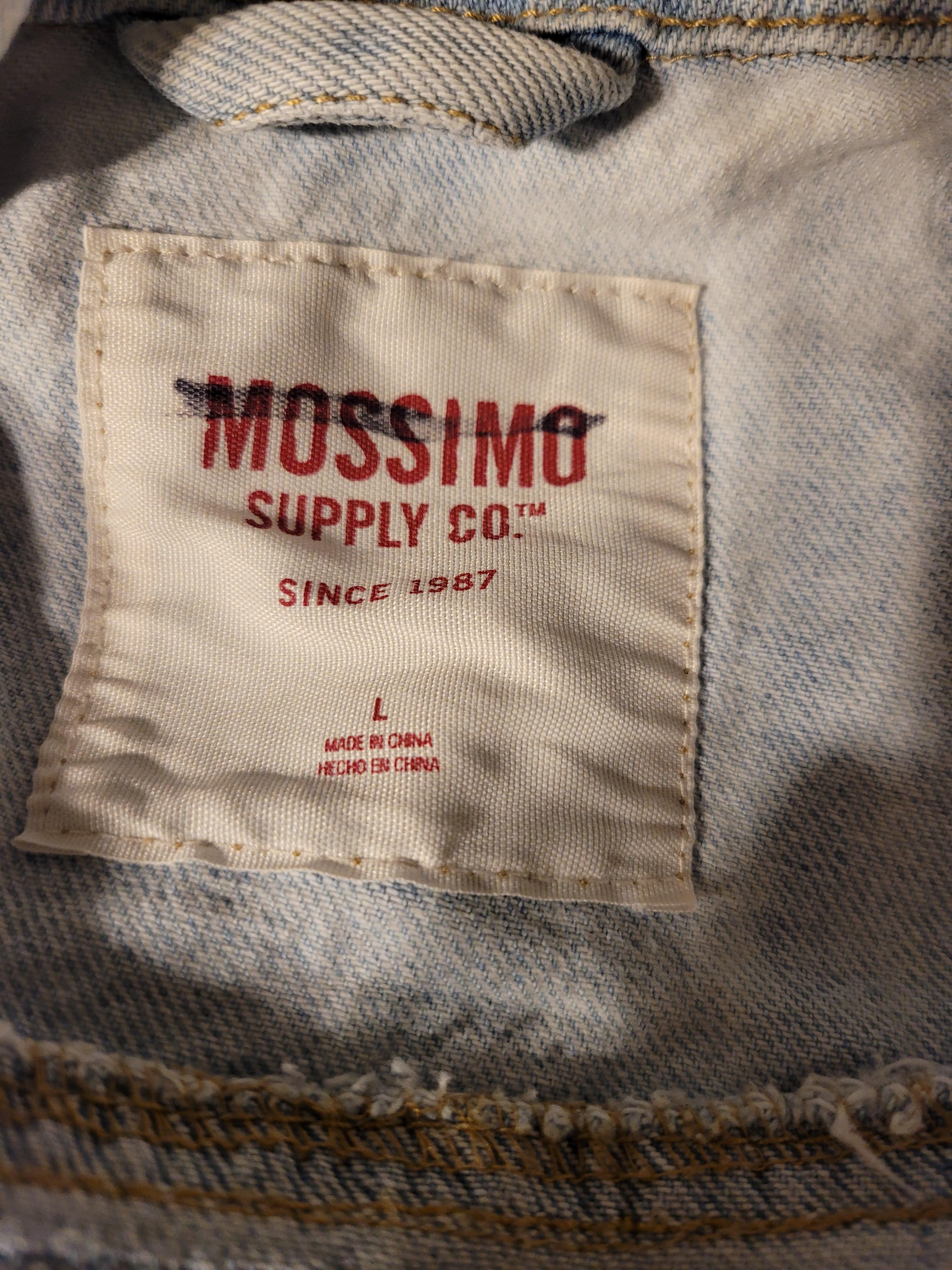 Upcycled Mossimo Denim Jacket Large