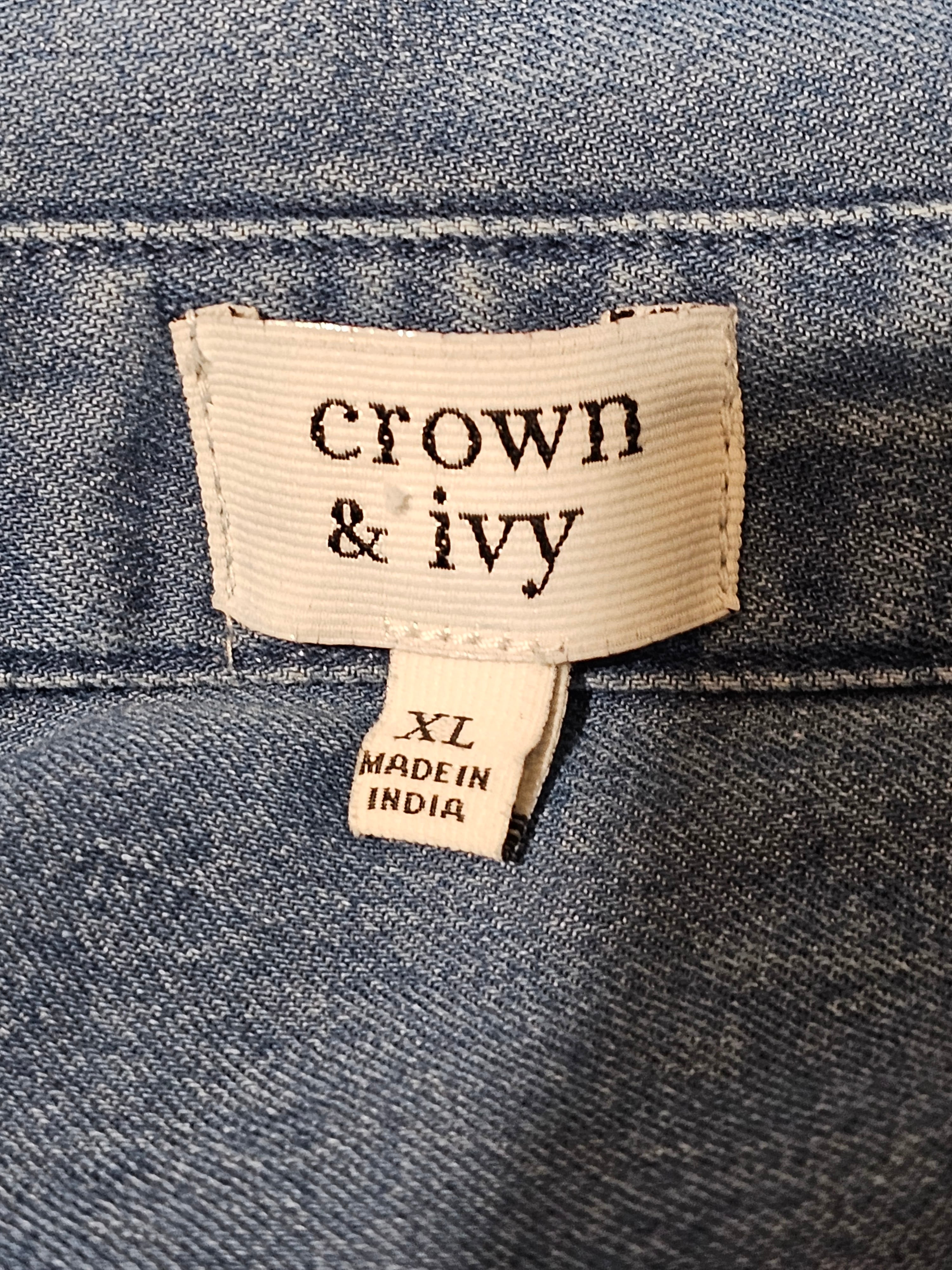 Thrifted XL Denim Gamer Shirt