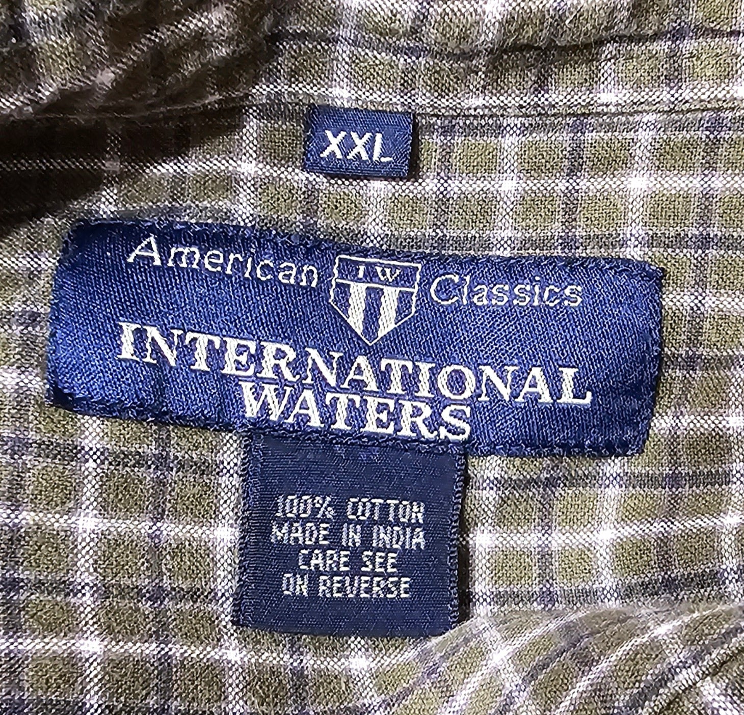 Hunter Green Plaid Upcycled Movie Shirt XXL 270